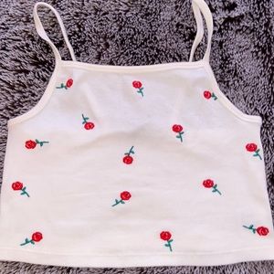 Rose Crop top